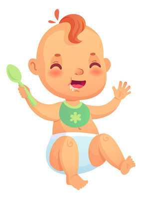 一歲半~兩歲，寶寶開始咿呀學(xué)說(shuō)話了。