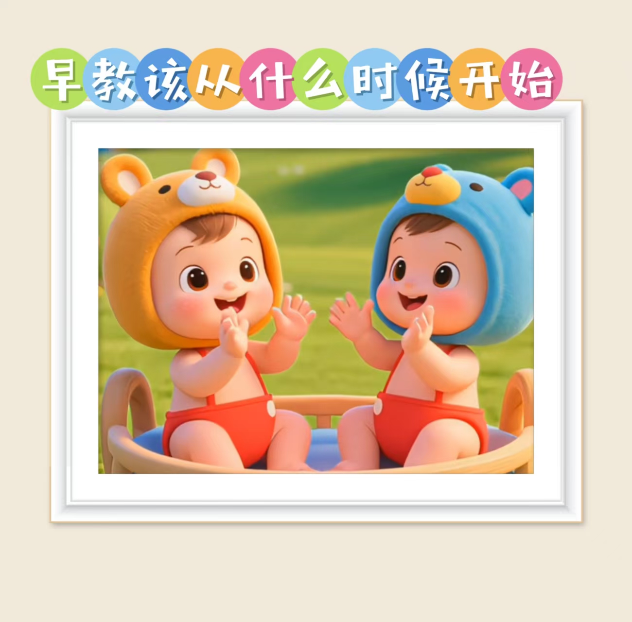 寶寶什么時候該早教和早教的優(yōu)勢